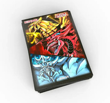YuGiOh! Slifer, Obelisk & Ra, Egyptian God Card Sleeves; Official Konami Sleeves