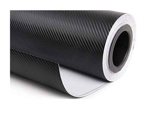 Black carbon fibre textured - black, 3d
