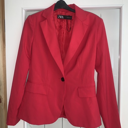 Zara pink jacket blazer - pink,