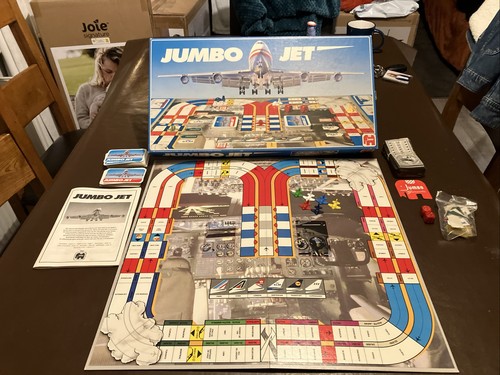 Jumbo jet board game 1986 - jumbo,