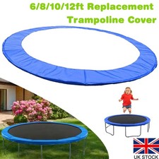 6-12ft Trampoline Safety Pad Mat Trampoline Spring Protection Cover Replacement