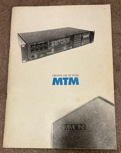Simmons electronic drum - electronic, mtm