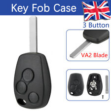 3Button Key Fob Case For Vauxhall Movano Vivaro Nissan Primastar NV300 NV400 Van