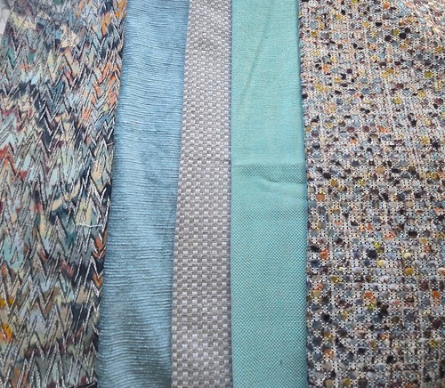 Designer fabric remnants - remnants, from