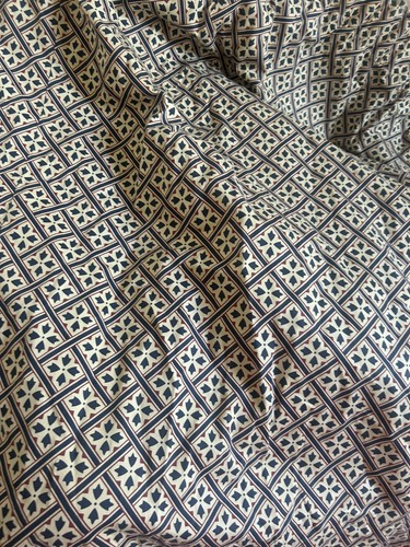 Single unlined curtain made - curtain, in