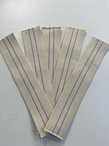 Paraffin flat wick pieces - paraffin,