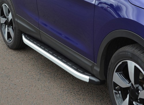 Aluminium side steps bars - side,
