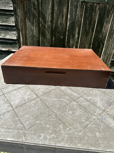 Empty vintage 1980 wooden - vintage,