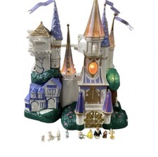 Vintage Beauty & The Beast Castle Polly Pocket Starcastle Disney W/Figures