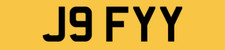 JEF JEFFY JEFF NUMBER PLATE