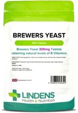 Brewers Yeast 300mg x 500