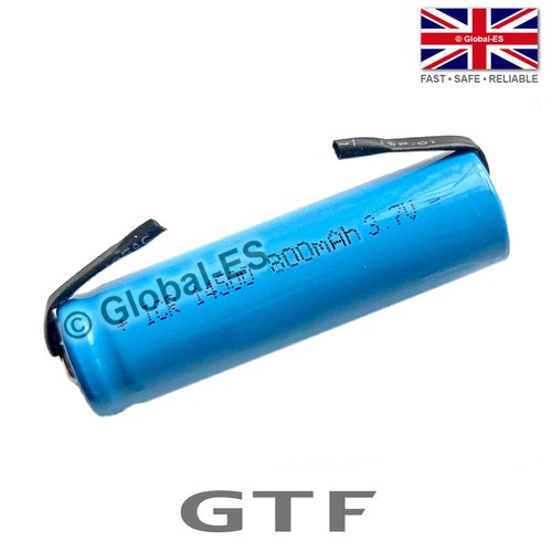 Gtf lr6 14500 tabbed ion - aa/lr6/14500, li-ion