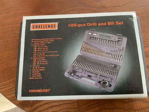 Challenge 105 piece drill - challenge,