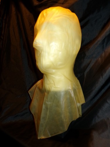 Fetish bondage mask latex - bondage,