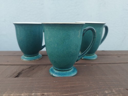 Denby greenwich footed mugs - denby,