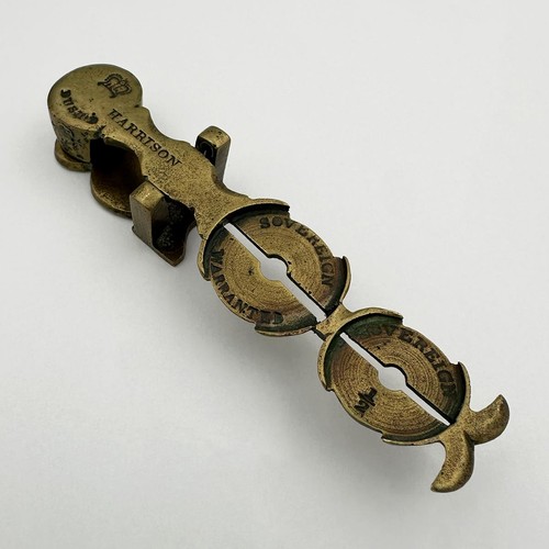 Antique brass sovereign - brass,