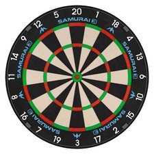 Mission | Samurai 3 | Professional Bristle Dartboard | Black Wire Number Ring