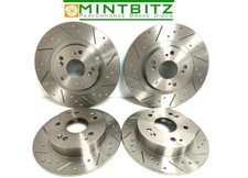 BRAKE DISCS Front And Rear