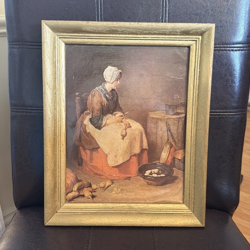 Vintage 8x10 framed art the - 8x10,