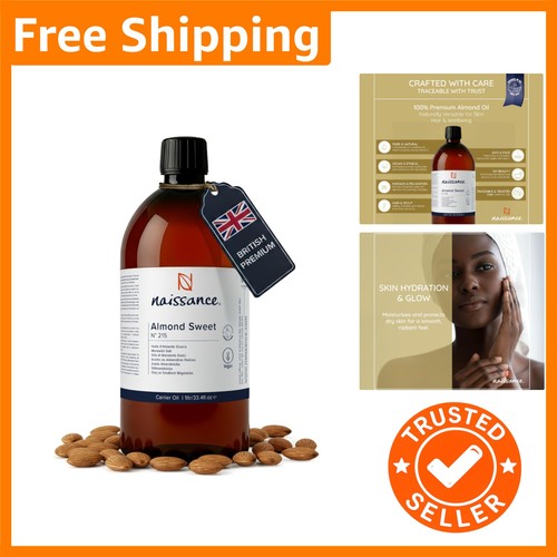 Organic sweet almond oil - organic, 1