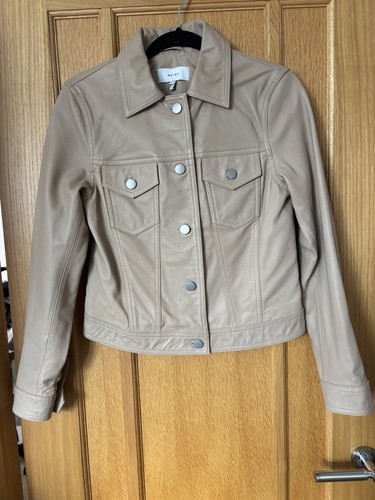 Reiss piper leather trucker - piper,