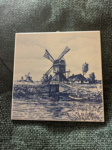 Vintage delft blue ceramic - delft,
