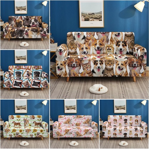 Dog puppy stretch sofa covers - dog,