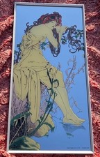 Alphonse Mucha Vintage Art