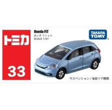 Takara Tomy Tomica 33 HONDA FIT Blue Diecast Model Toy Car Limited New in Box