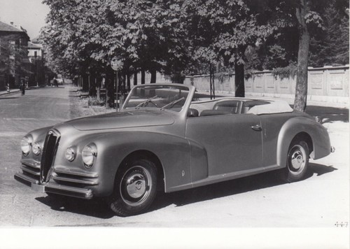 Lancia aprilia cabriolet 1946 - aprilia,