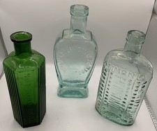 3 Vintage Poison Embossed