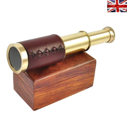 Inch brass antique telescope - 6-inch,
