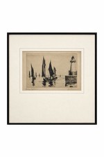 Original etching Newlyn