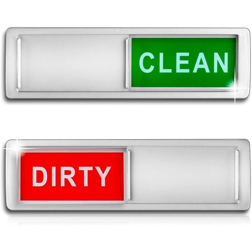 Dishwasher magnet clean dirty - clean,