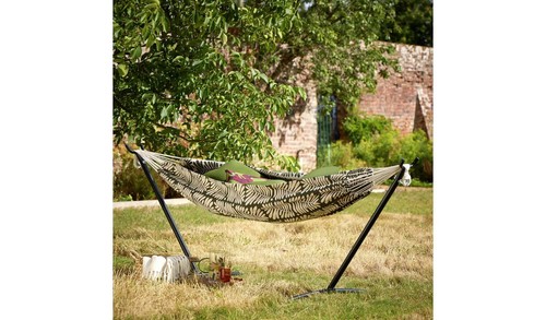 Hammock with metal - with,