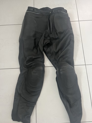 Bks black leather motorbike - black,