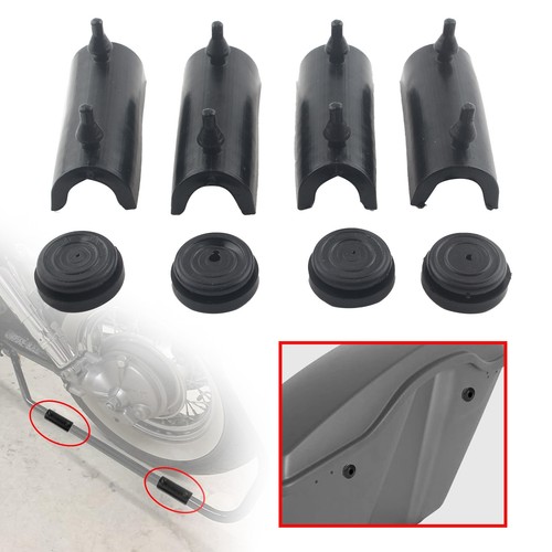 Black grommets support - black, cushion