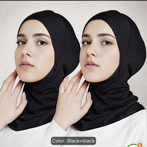 2pcs new turban hijab - 2pcs, thin