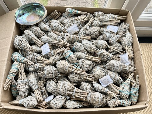 White sage smudge - white,