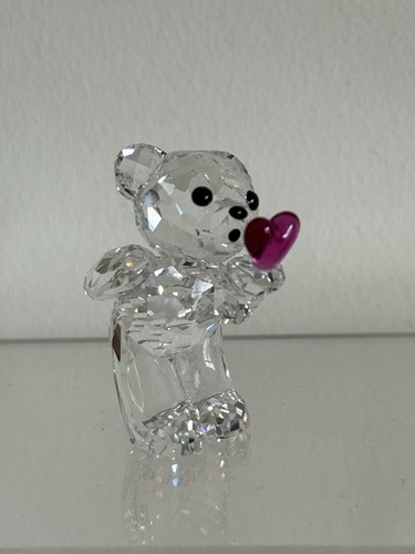Swarovski kris bear - bear, blowing