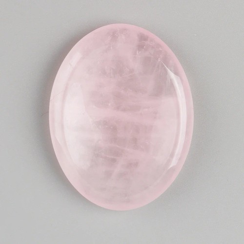Natural crystal worry stone - natural,