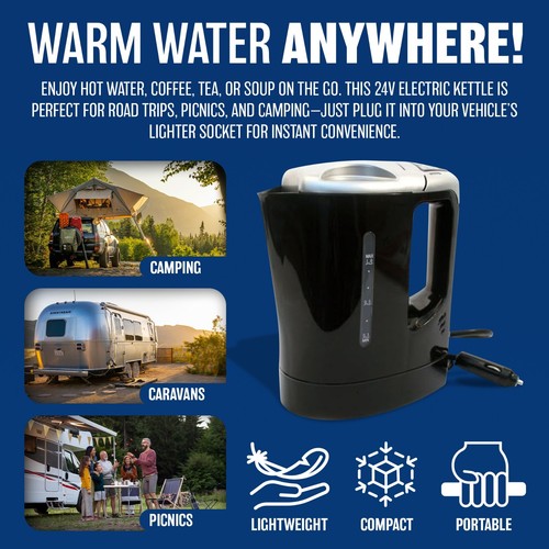 12v electric kettle - 12v,