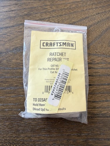 Craftsman ratchet repair - craftsman, kit