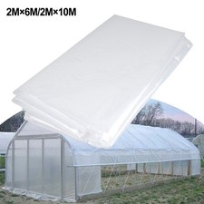 Protective Clear Polythene Plastic Sheeting for Greenhouse Roof DIY Cover