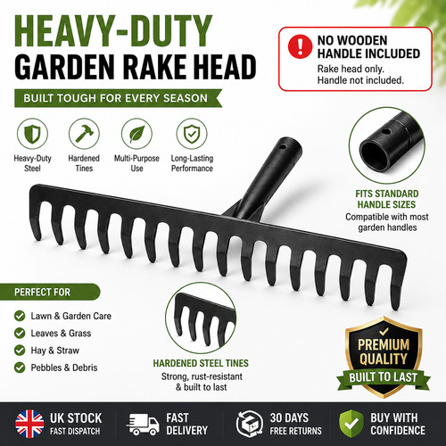 Garden rake steel - garden,