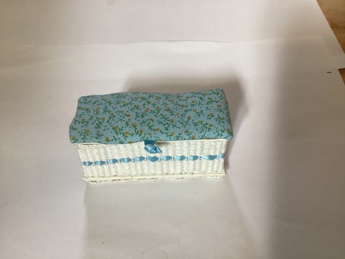 Dolls house handmade - , basket