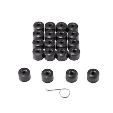 20X WHEEL BOLT NUT CAPS COVERS FOR VOLKSWAGEN VW GOLF BORA PASSAT JETTA 17MM