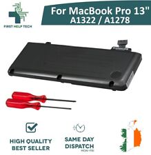 Replacement Battery For MacBook Pro 13" A1278 2009 2010 2011 2012 63.5Wh A1322