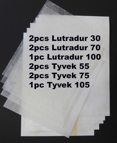 Tyvek lutradur mixed pack - tyvek,