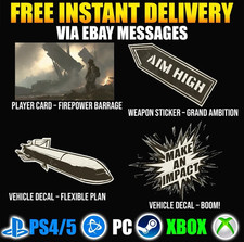 Battlefield 6 FULL SET 4 RARE